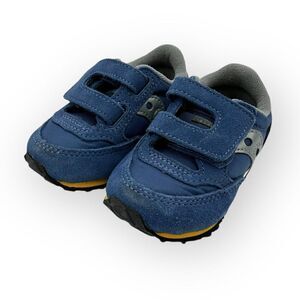 NWOT Saucony Kids Jazz Low Pro Sneakers Navy Blue Size 4M